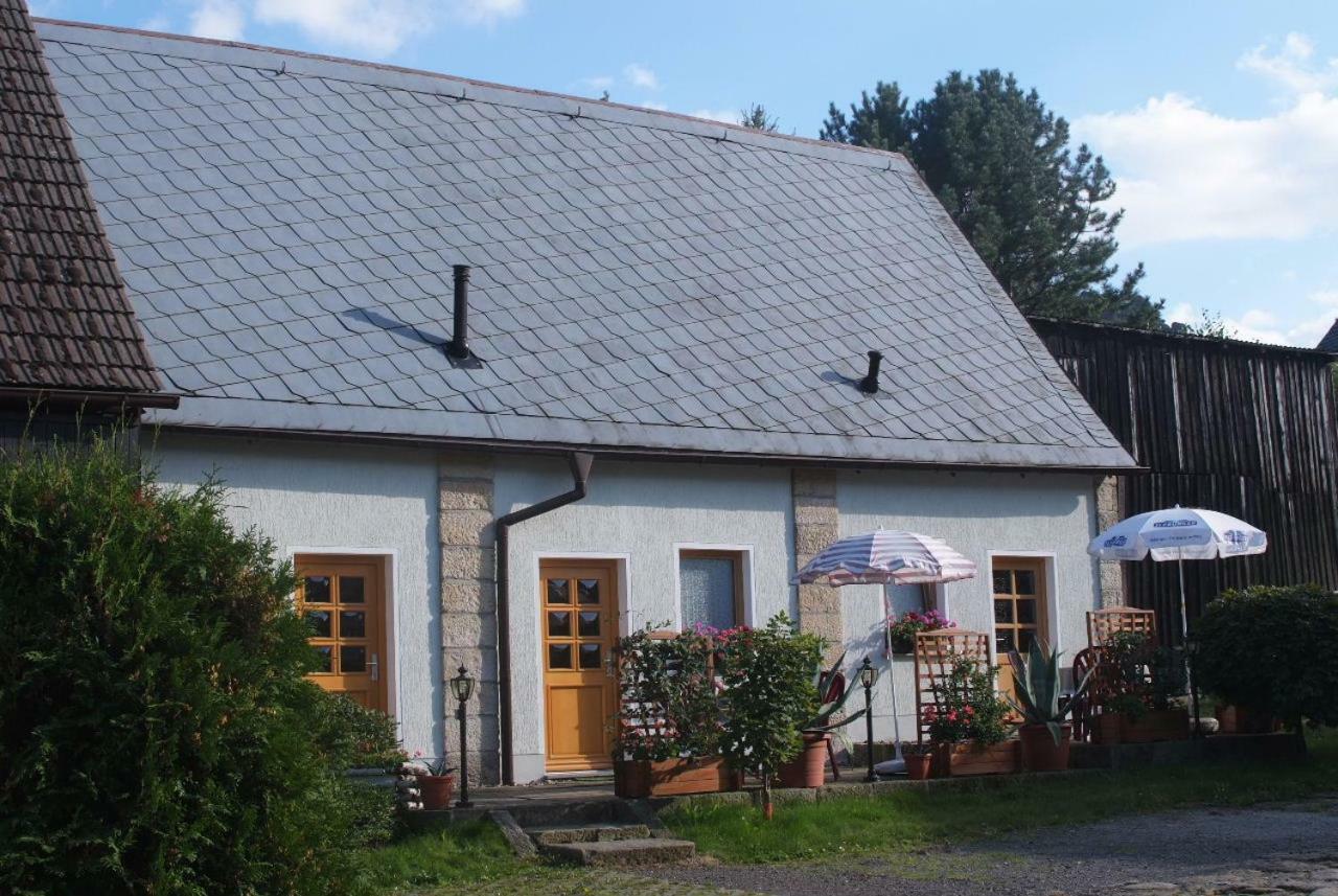 Ferienwohnung Kuehnel Pfaffendorf Buitenkant foto